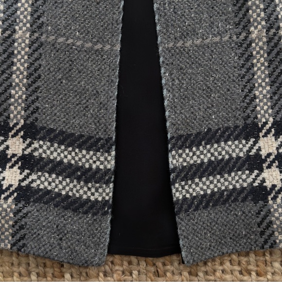 Burberry Gray Plaid Midi Skirt - Picture 9 of 16